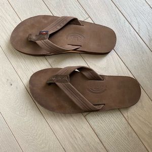 Men’s Rainbow Leather Sandals